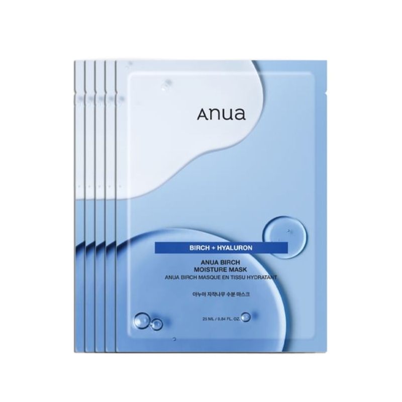 Anua - Birch Moisture Mask Bundle Set | YesStyle