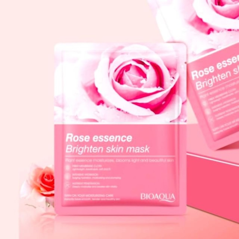 BIOAQUA - Rose Essence Brighten Skin Mask | YesStyle