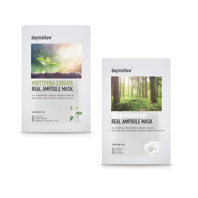 daymellow - Real Ampoule Mask Set - 2 Types | YesStyle
