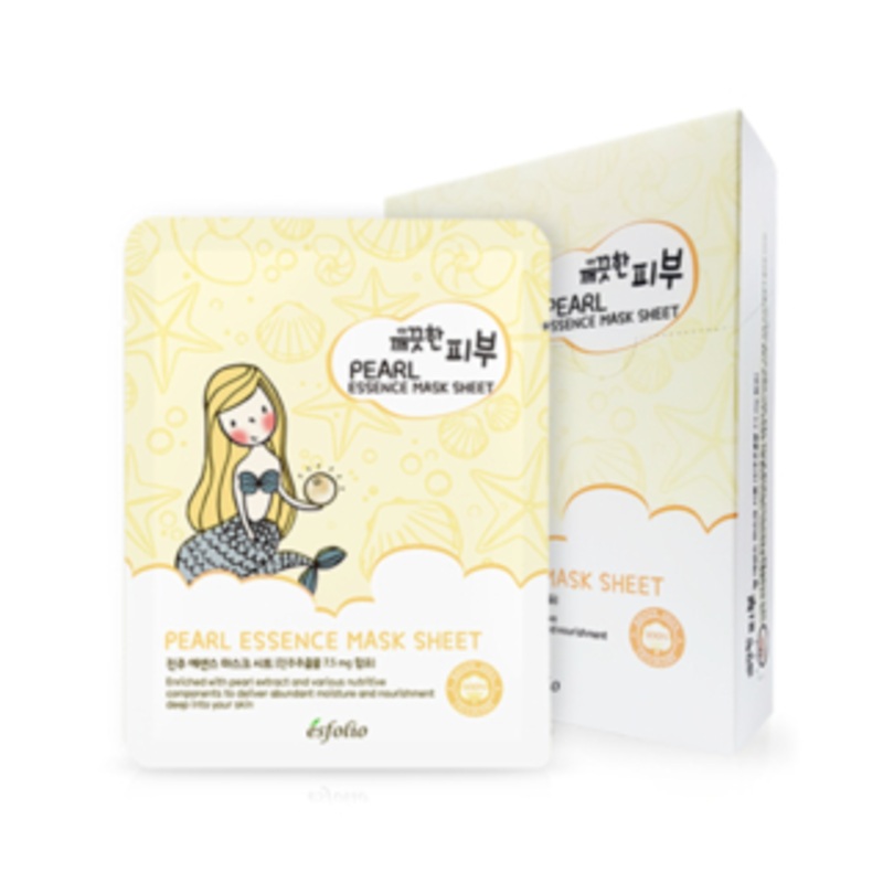 esfolio - Pure Skin Pearl Essence Mask Sheet Set 10pcs | YesStyle