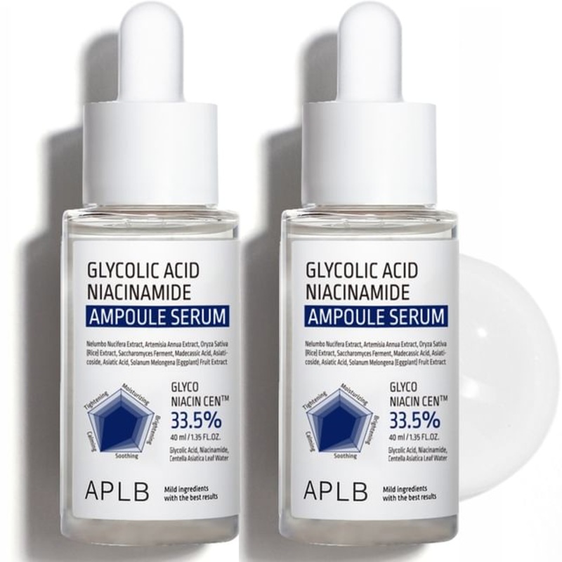 APLB - Glycolic Acid Niacinamide Ampoule Serum Set | YesStyle