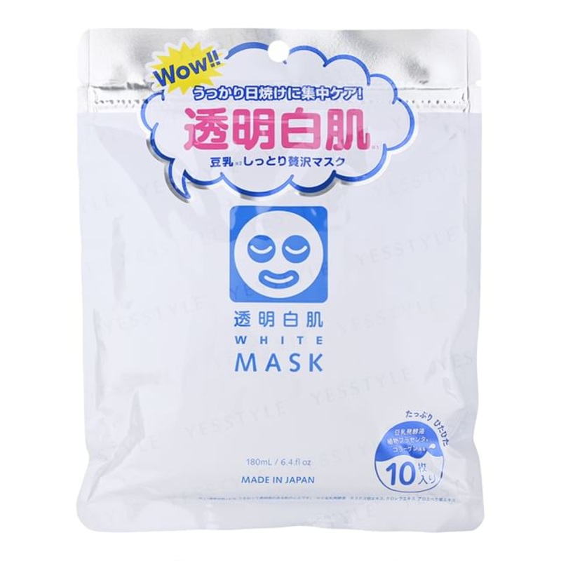 Ishizawa-Lab - Transparent White Mask | YesStyle