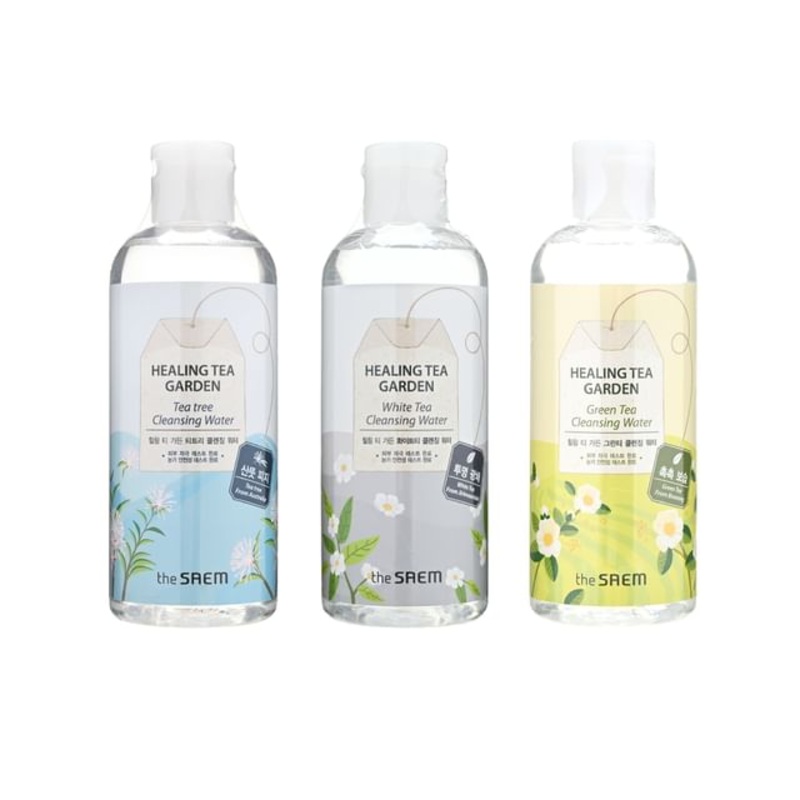 The Saem - Healing Tea Garden Cleansing Water - 3 Types | YesStyle