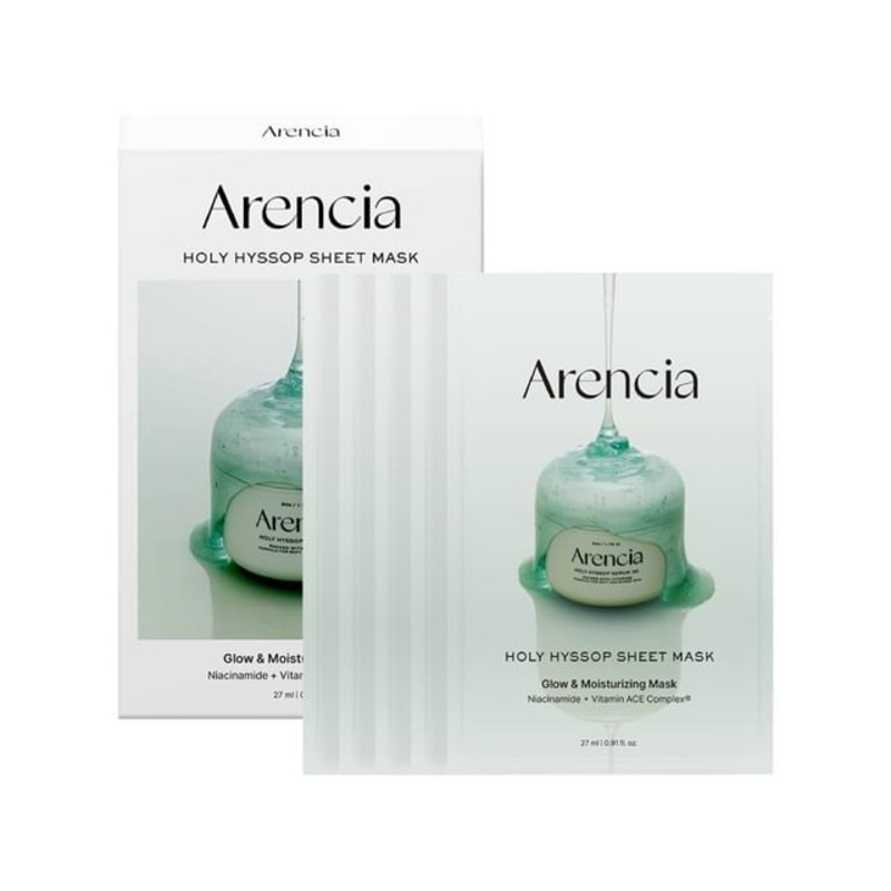 Arencia - Holy Hyssop Sheet Mask Set | YesStyle