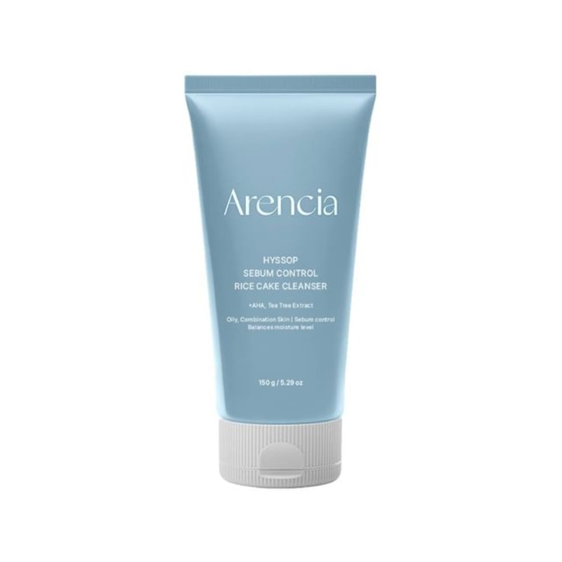 Arencia - Hyssop Sebum Control Rice Cake Cleanser | YesStyle