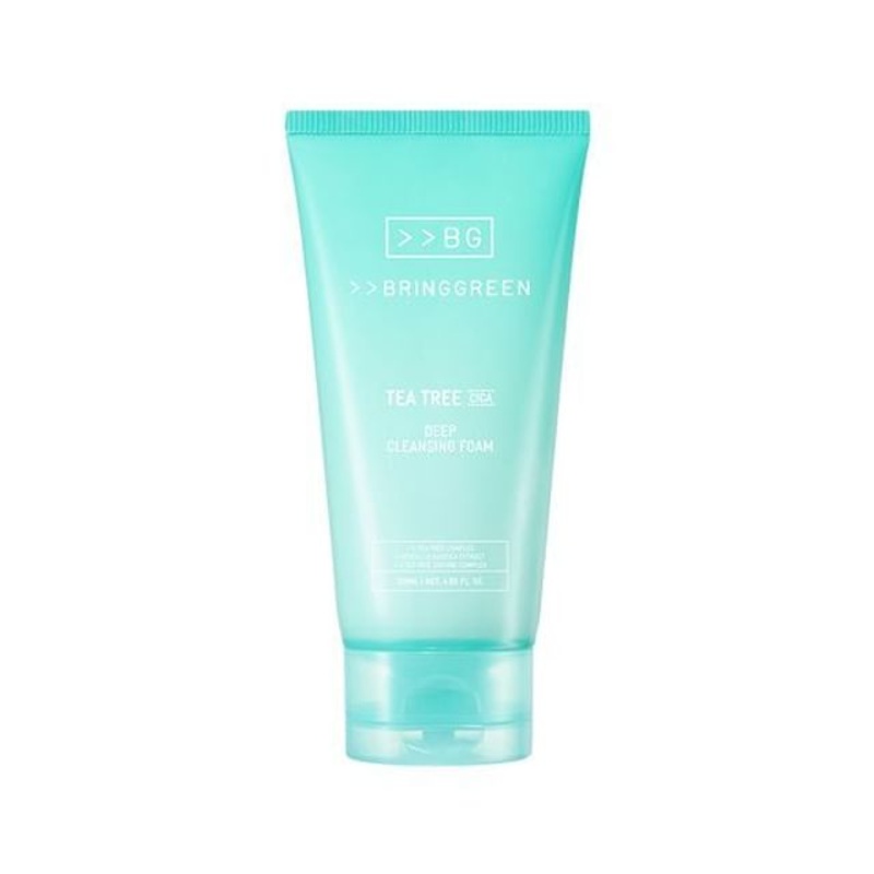 BRING GREEN - Tea Tree Cica Deep Cleansing Foam | YesStyle