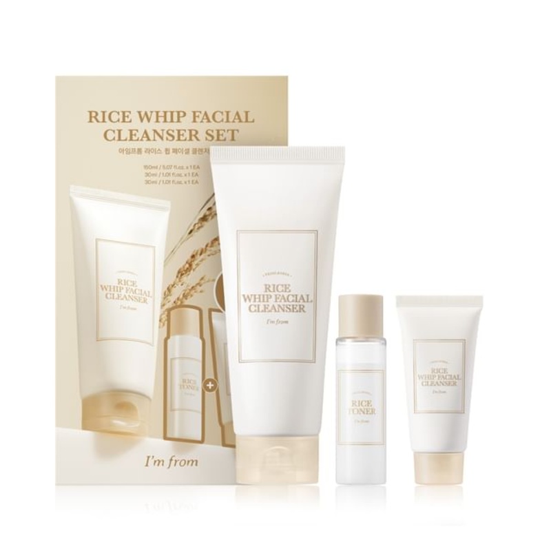 I'm from - Rice Whip Facial Cleanser Set | YesStyle
