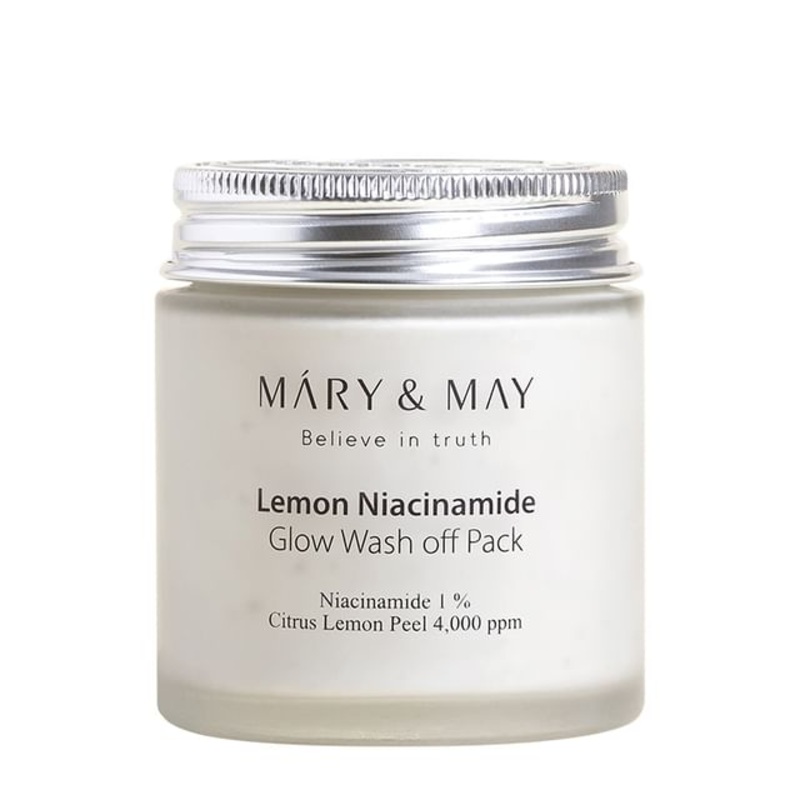 Mary&May - Lemon Niacinamide Glow Wash Off Mask Pack | YesStyle