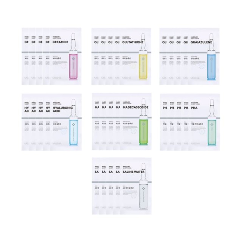 MISSHA - Mascure Sheet Mask Bundle Set - 7 Types | YesStyle