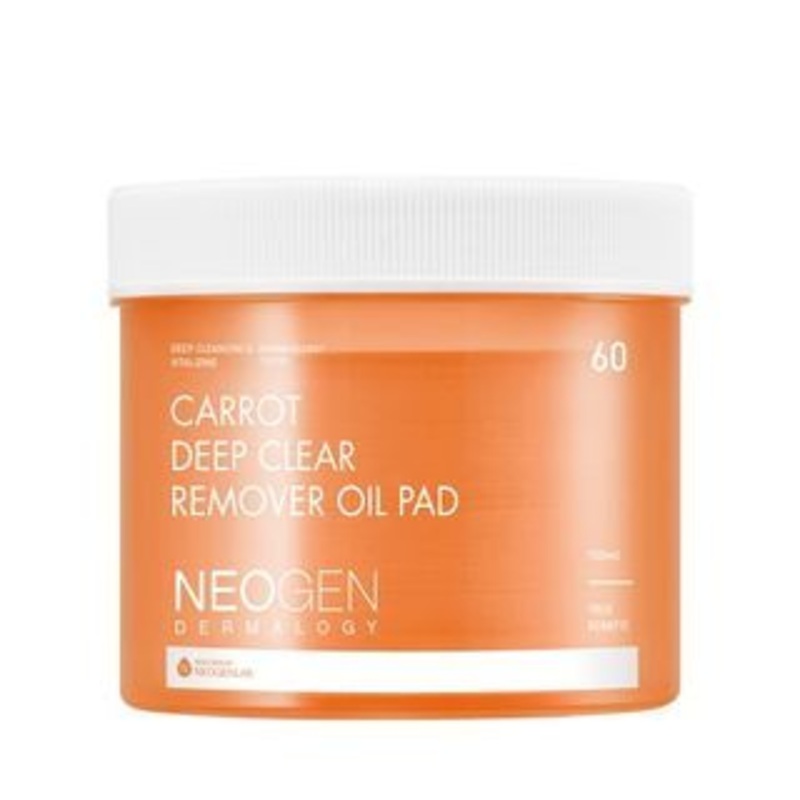 NEOGEN - Dermalogy Carrot Deep Clear Remover Oil Pad | YesStyle