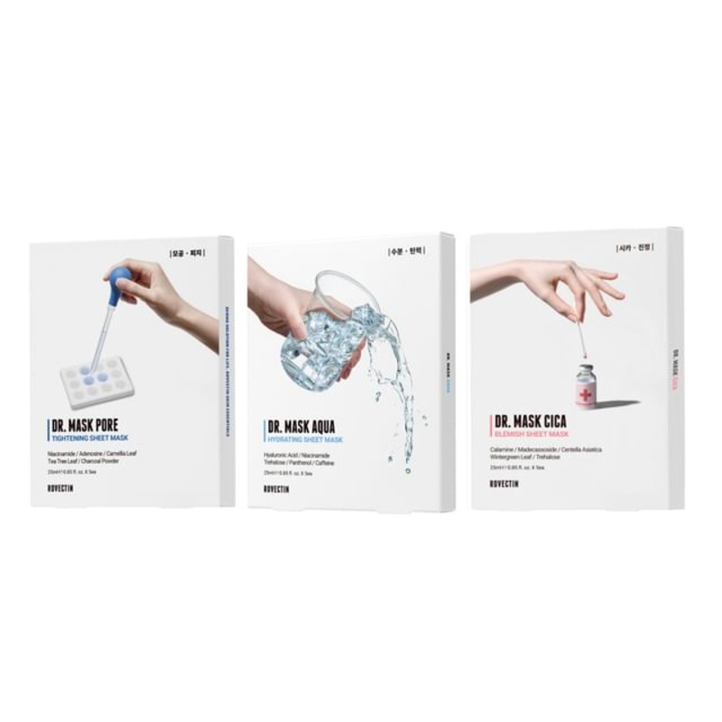 ROVECTIN - Dr. Mask Set - 3 Types | YesStyle