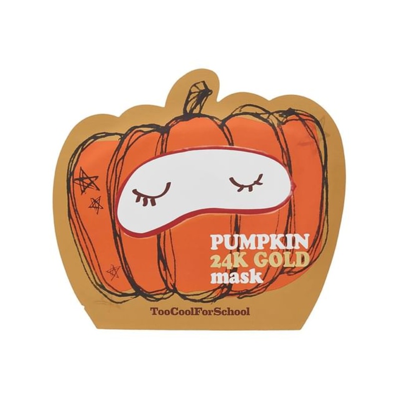 too cool for school - Pumpkin 24K Gold Mask | YesStyle