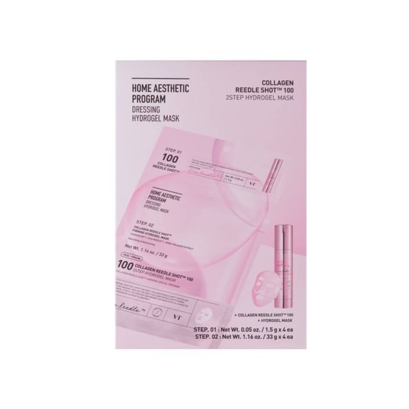 VT - Collagen Reedle Shot 100 2Step Hydrogel Mask Set | YesStyle