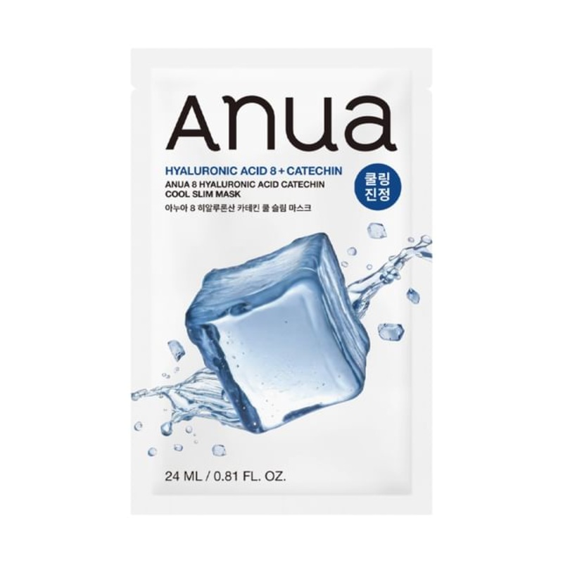 Anua - Hyaluronic Acid 8 Catechin Cool Slim Mask | YesStyle