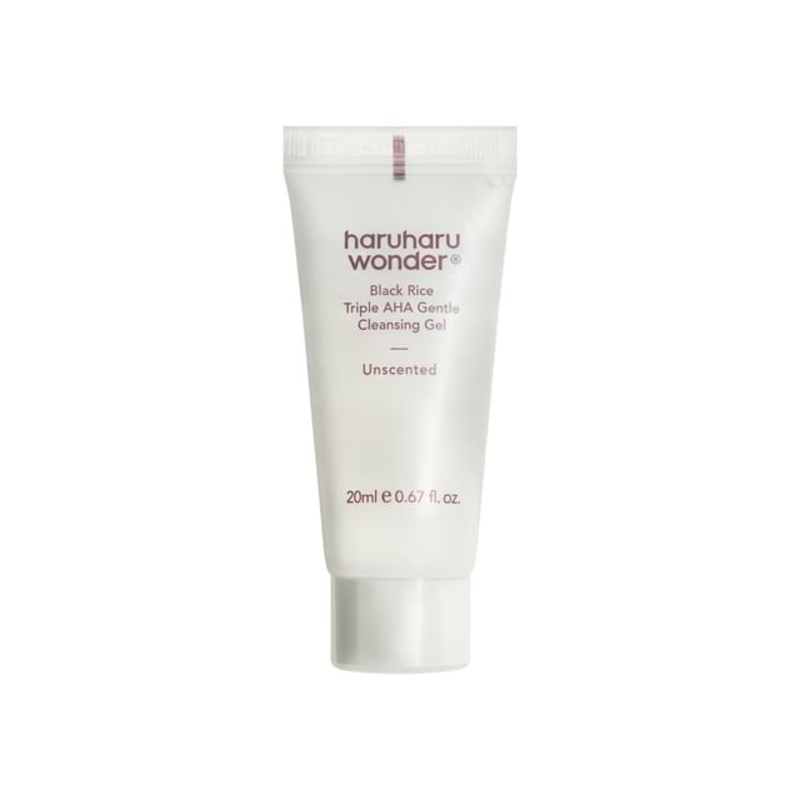 haruharu wonder - Black Rice Triple AHA Gentle Cleansing Gel Mini | YesStyle