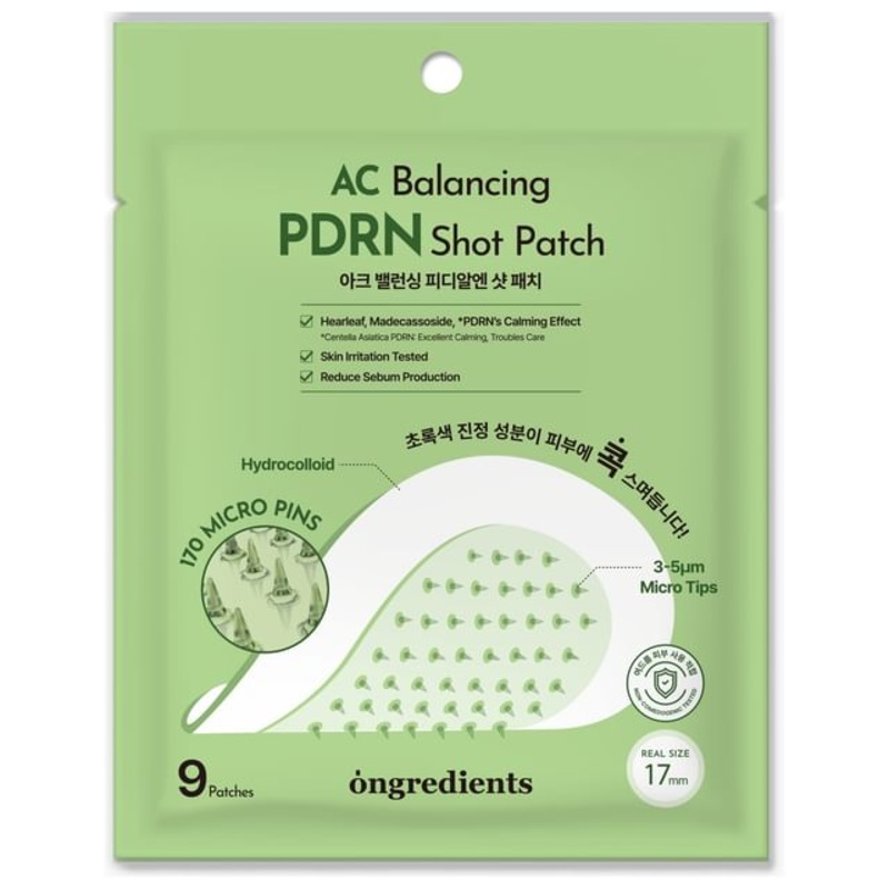 ongredients - AC Balancing PDRN Shot Patch | YesStyle