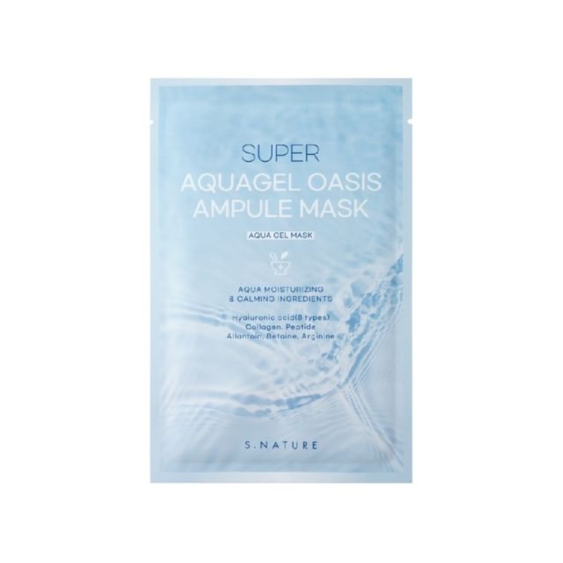 S.NATURE - Super Aquagel Oasis Ampule Mask | YesStyle