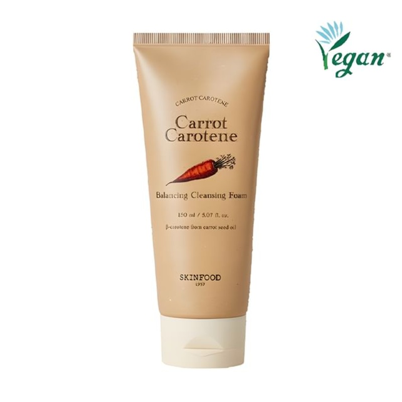 SKINFOOD - Carrot Carotene Balancing Cleansing Foam | YesStyle