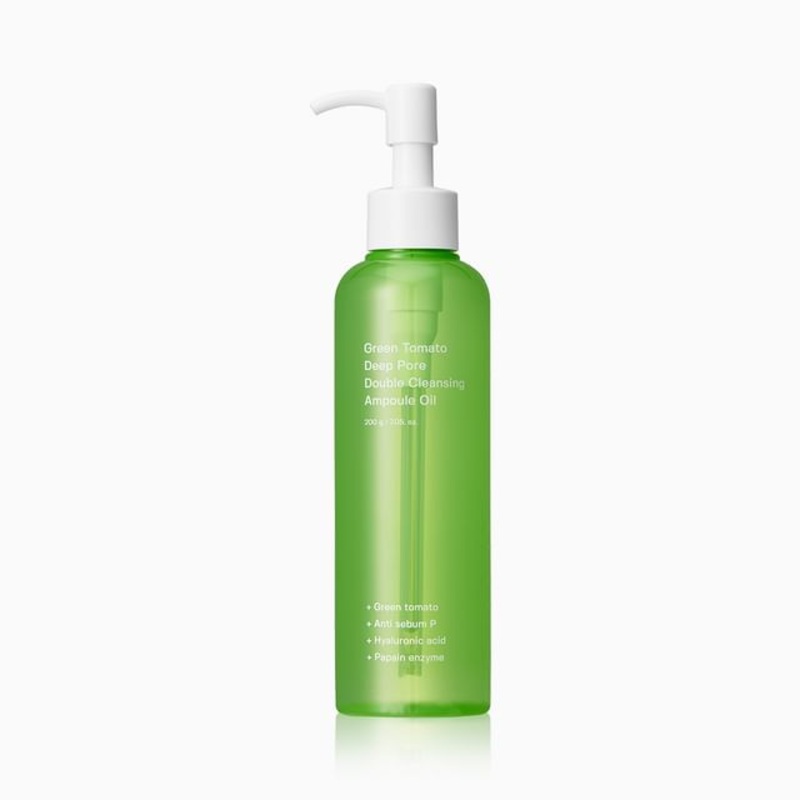 SUNGBOON EDITOR - Green Tomato Deep Pore Double Cleansing Ampoule Oil | YesStyle