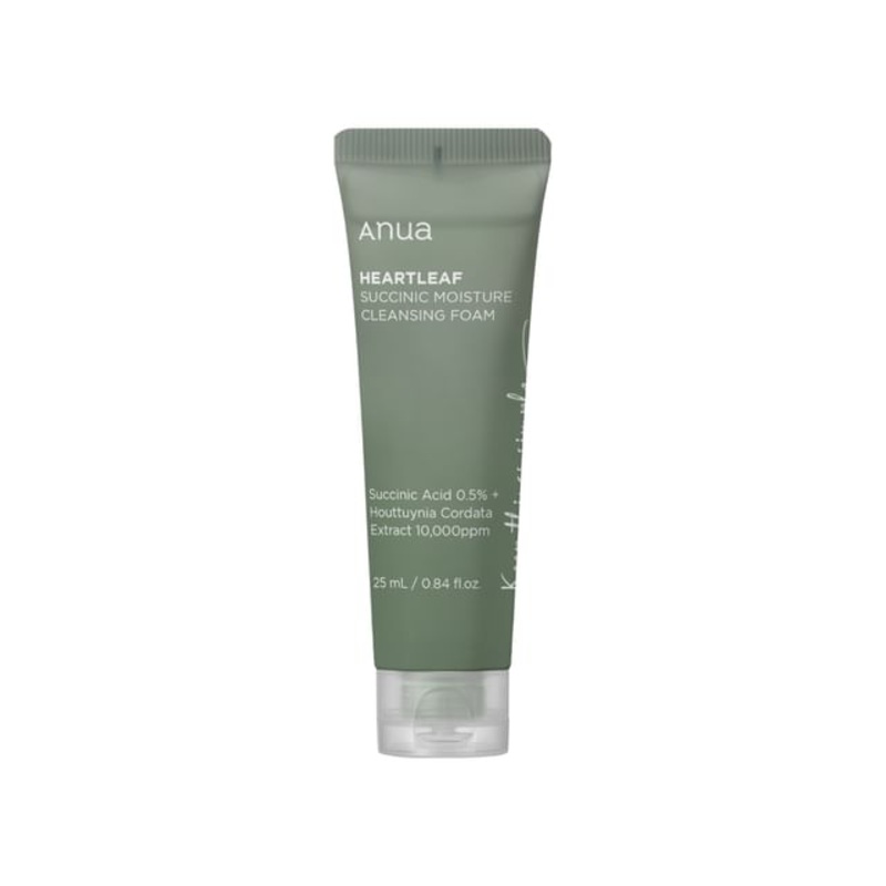 Anua - Heartleaf Succinic Moisture Cleansing Foam Mini | YesStyle