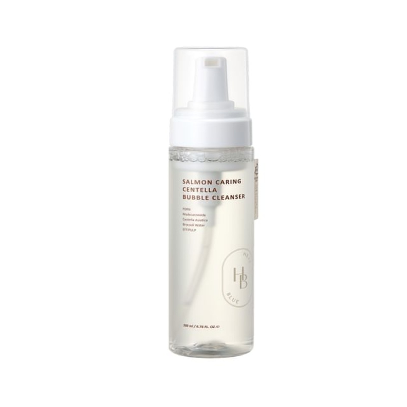 HEVEBLUE - Salmon Caring Centella Bubble Cleanser | YesStyle