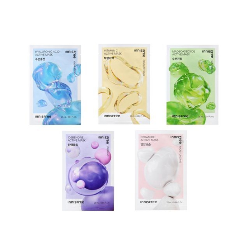 innisfree - Active Mask - 5 Types | YesStyle