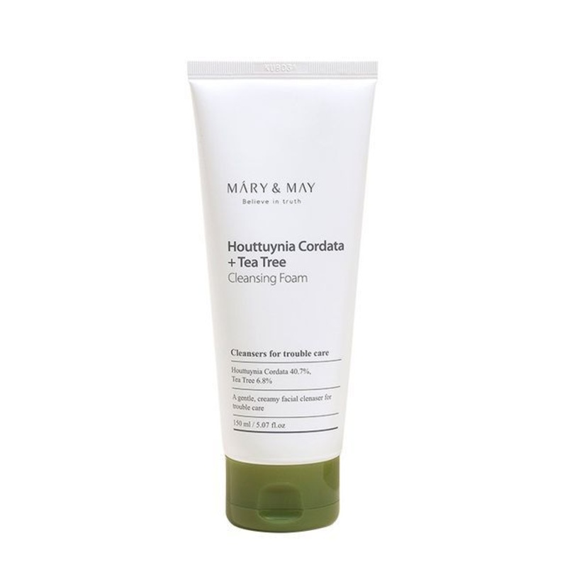 Mary&May - Houttuynia Cordata + Tea Tree Cleansing Foam | YesStyle