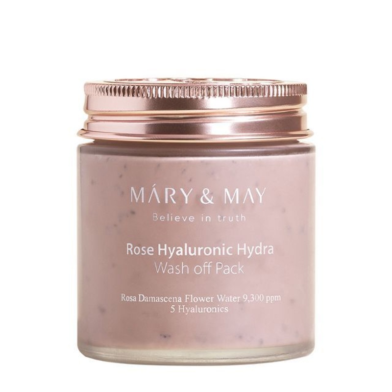 Mary&May - Rose Hyaluronic Hydra Wash Off Mask Pack | YesStyle