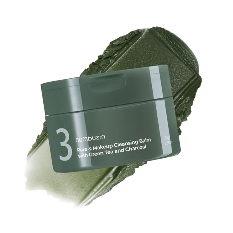 numbuzin - No.3 Pore & Makeup Cleansing Balm With Green Tea And Charcoal | YesStyle