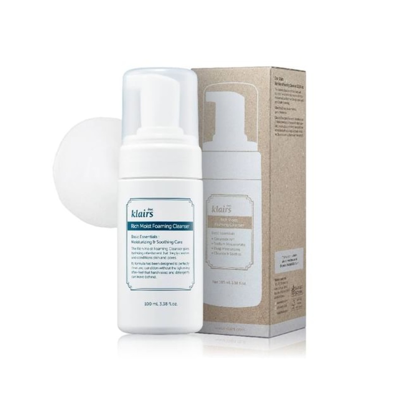 Dear, Klairs - Rich Moist Foaming Cleanser (Renewal) | YesStyle