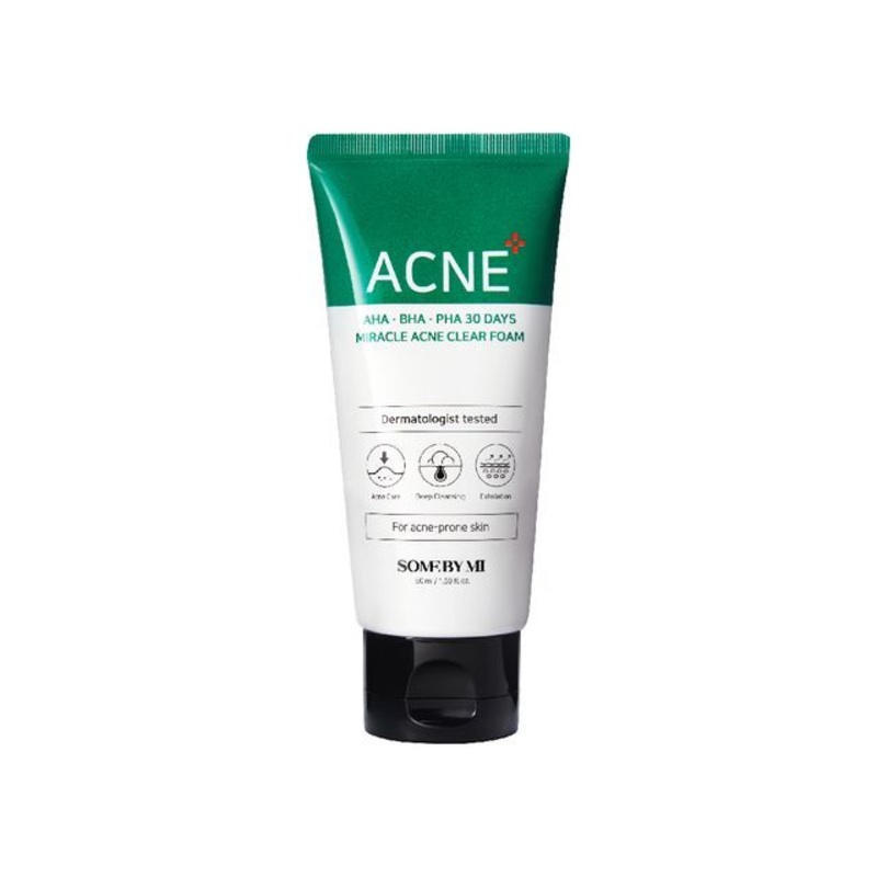 SOME BY MI - AHA,BHA,PHA 30 Days Miracle Acne Clear Foam Mini | YesStyle