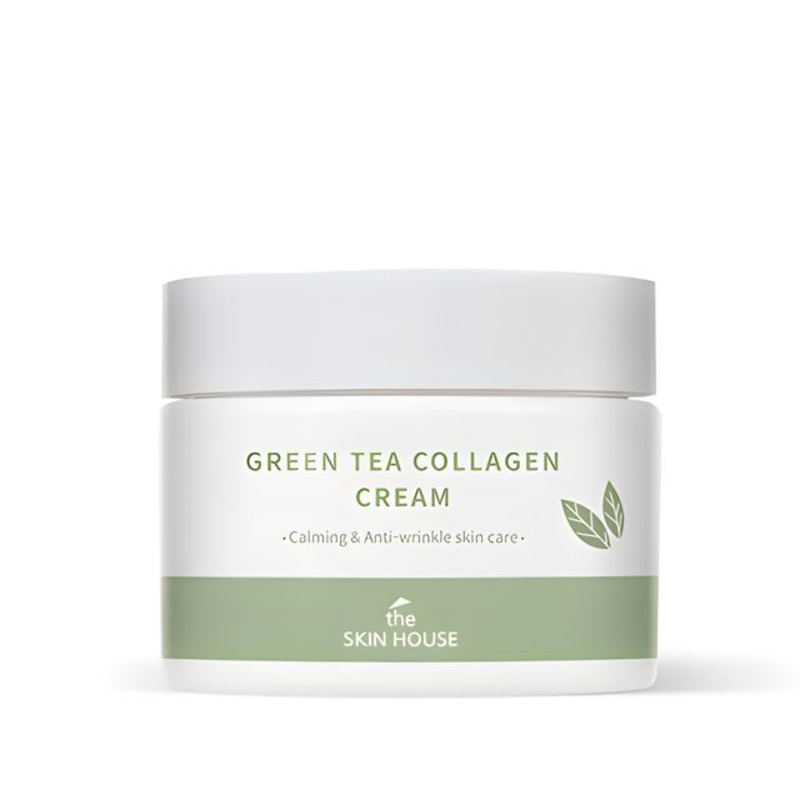 the SKIN HOUSE - Green Tea Collagen Cream | YesStyle