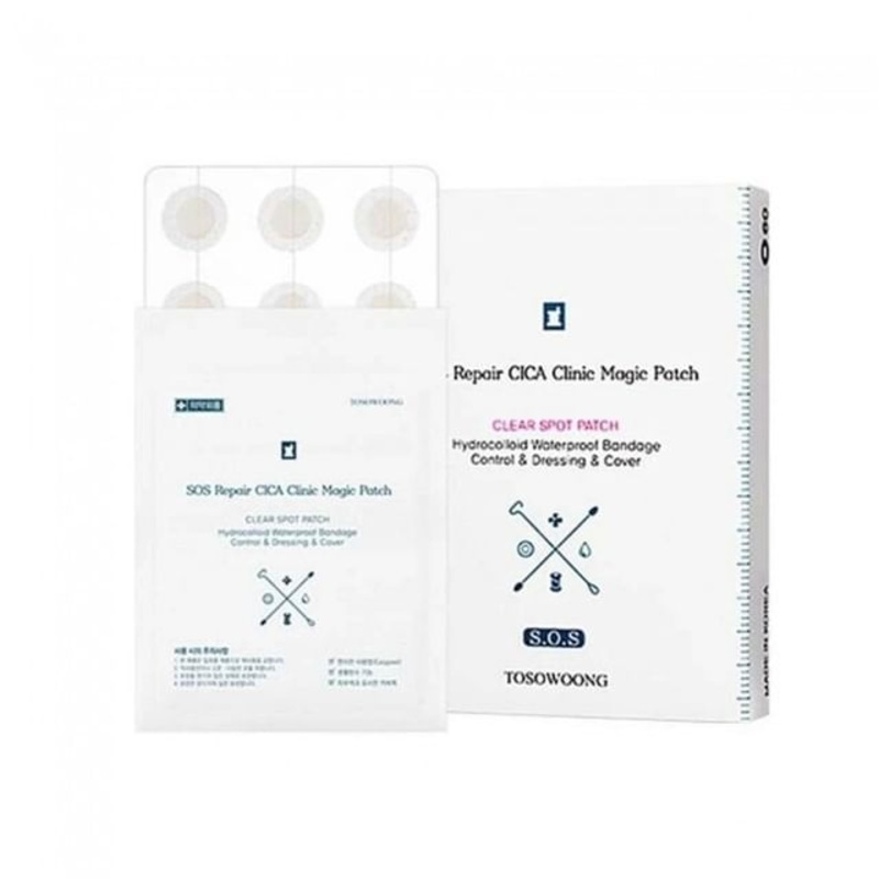 TOSOWOONG - SOS Repair Cica Clinic Acne Patch 66pcs | YesStyle