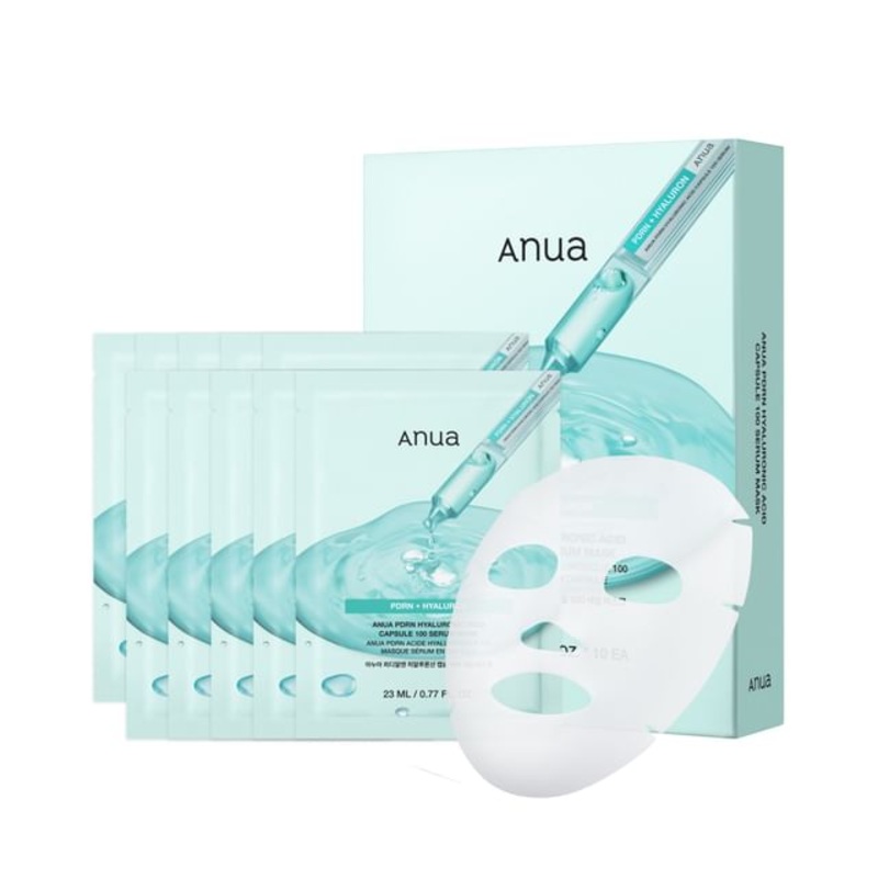 Anua - PDRN Hyaluronic Acid Capsule 100 Serum Mask Set | YesStyle
