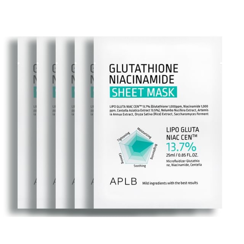 APLB - Glutathione Niacinamide Sheet Mask Bundle Set | YesStyle