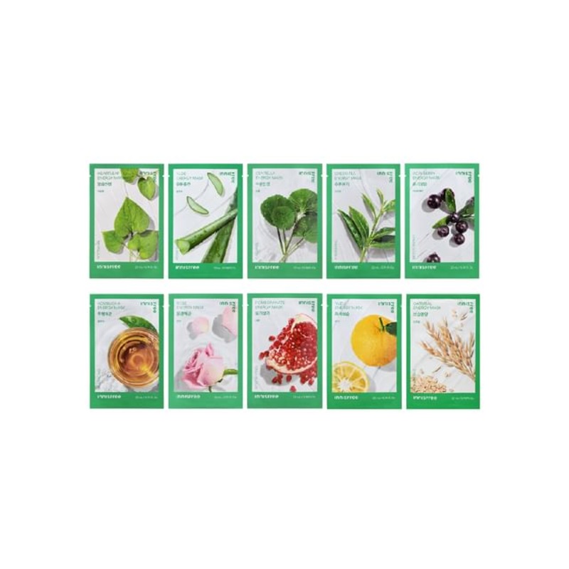 innisfree - Energy Mask - 10 Types | YesStyle
