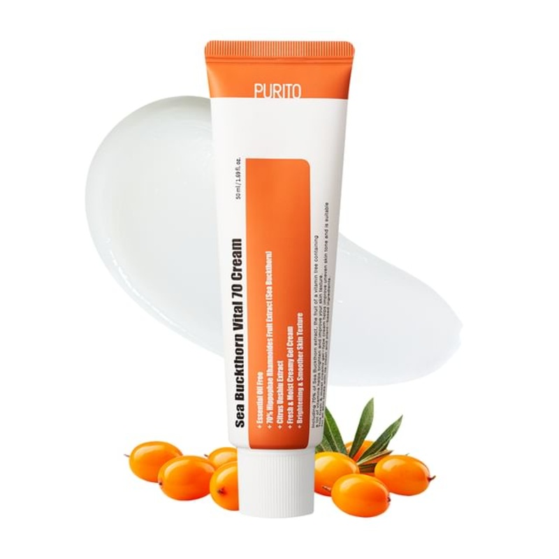 Purito SEOUL - Sea Buckthorn Vital 70 Cream | YesStyle