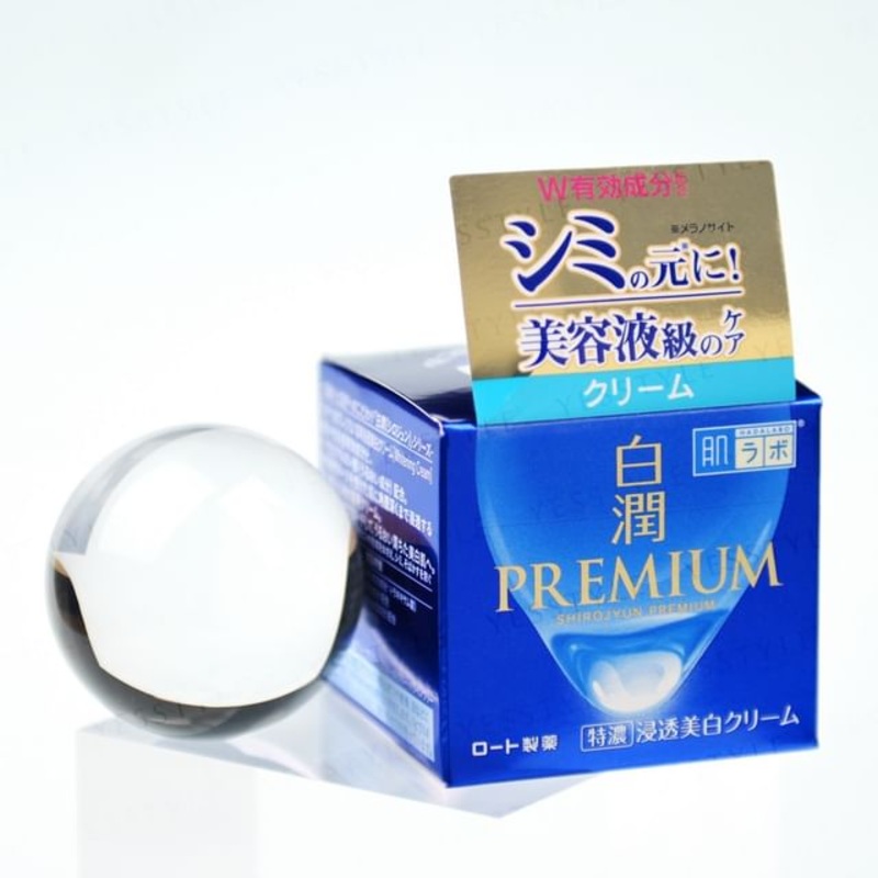 Rohto Mentholatum - Hada Labo Shirojyun Premium Deep Whitening Cream | YesStyle
