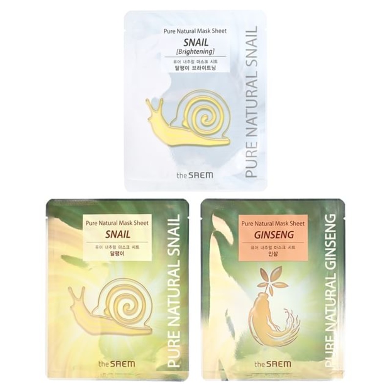 The Saem - Pure Natural Mask Sheet - 3 Types | YesStyle