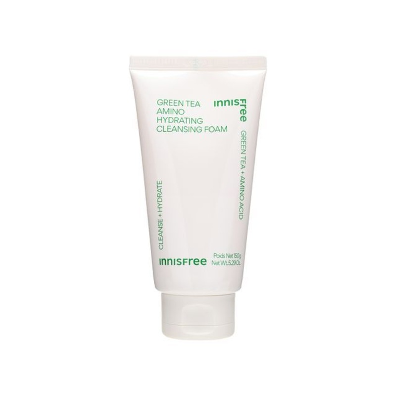 innisfree - Green Tea Amino Hydrating Cleansing Foam | YesStyle