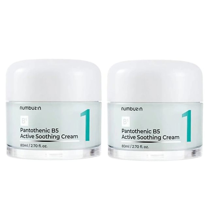 numbuzin - No.1 Pantothenic B5 Active Soothing Cream Bundle Set | YesStyle