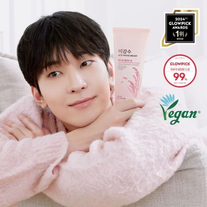 THE FACE SHOP - Rice Water Bright Foaming Cleanser Jumbo | YesStyle