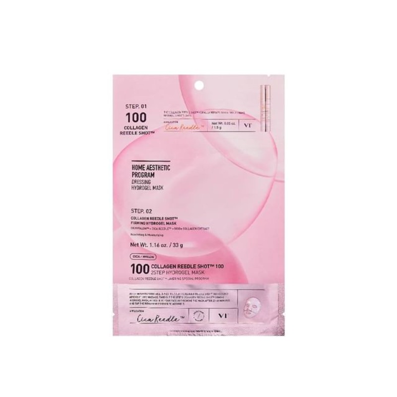 VT - Collagen Reedle Shot 100 2Step Hydrogel Mask | YesStyle