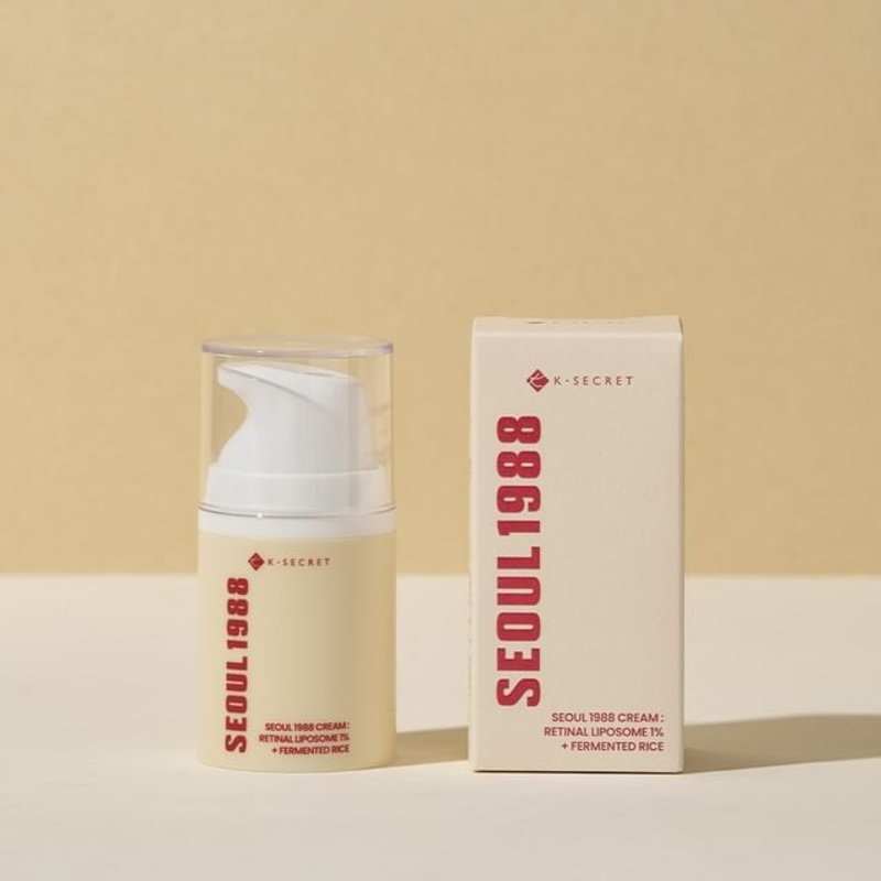 KSECRET - SEOUL 1988 Cream : Retinal Liposome 1% + Fermented Rice | YesStyle