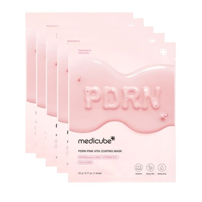 medicube - PDRN Pink Vita Coating Mask Bundle Set | YesStyle