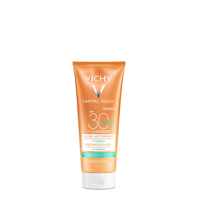 Vichy Capital Soleil Melting Milk-Gel Wet Technology SPF 30 200 ml