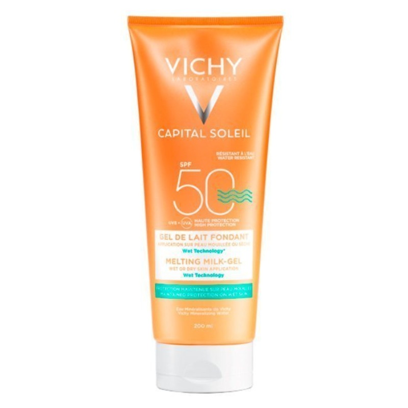 Vichy Capital Soleil Melting Milk-Gel Wet Technology SPF 50 200 ml