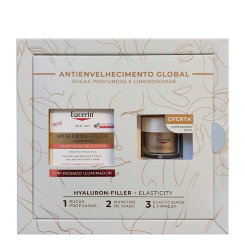 Eucerin Hyaluron-Filler + Elasticity Ros Day Cream Gift Set