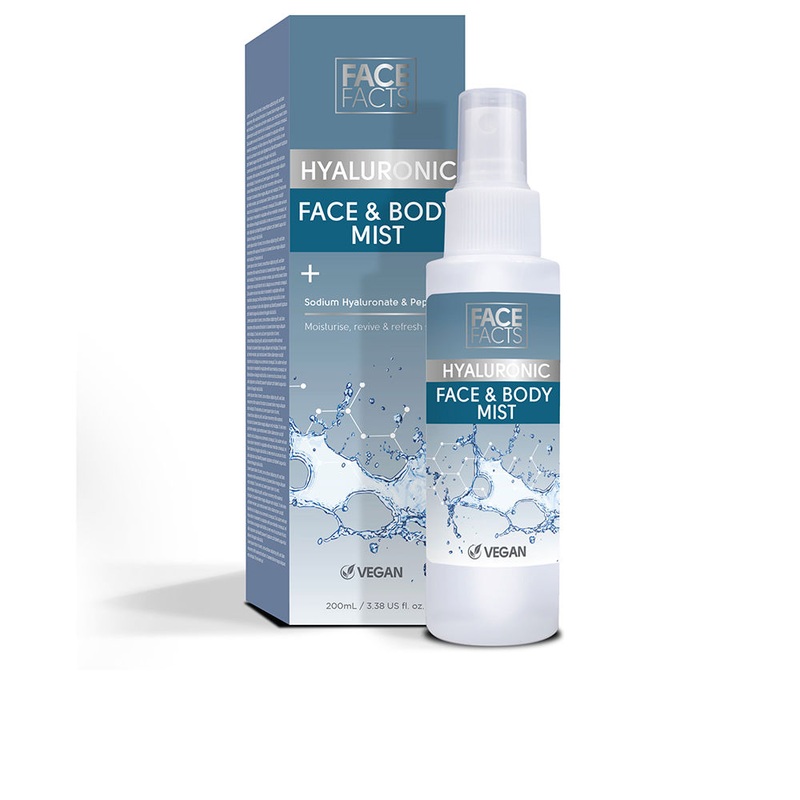 Face Facts Hyaluronic Face & Body Mist 200ml