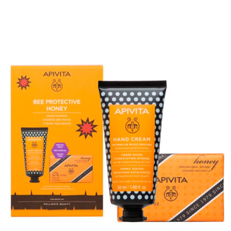 Apivita Bee Protective Honey Hands Set